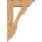 Ekena Millwork Olympic Traditional Smooth Bracket w/ Offset Brace, Western Red Cedar, 7 1/2"W x 24"D x 36"H BKT0806X24X36OLY01SWR - alternate 4